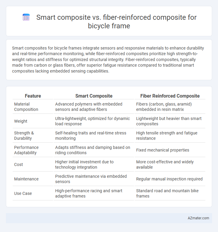 Smart composite vs. fiber-reinforced composite for bicycle frame - What is The Difference?