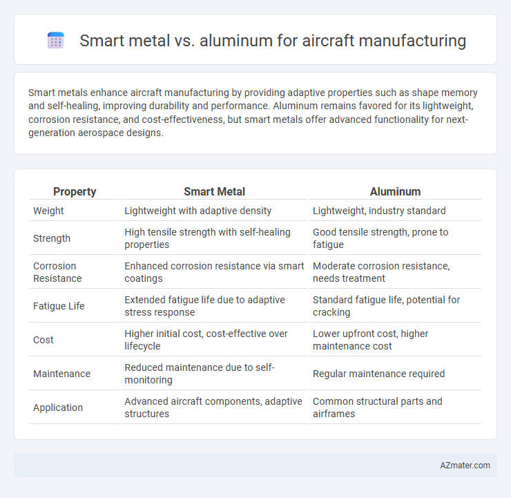 Smart metal vs. aluminum for aircraft manufacturing - What is The Difference?