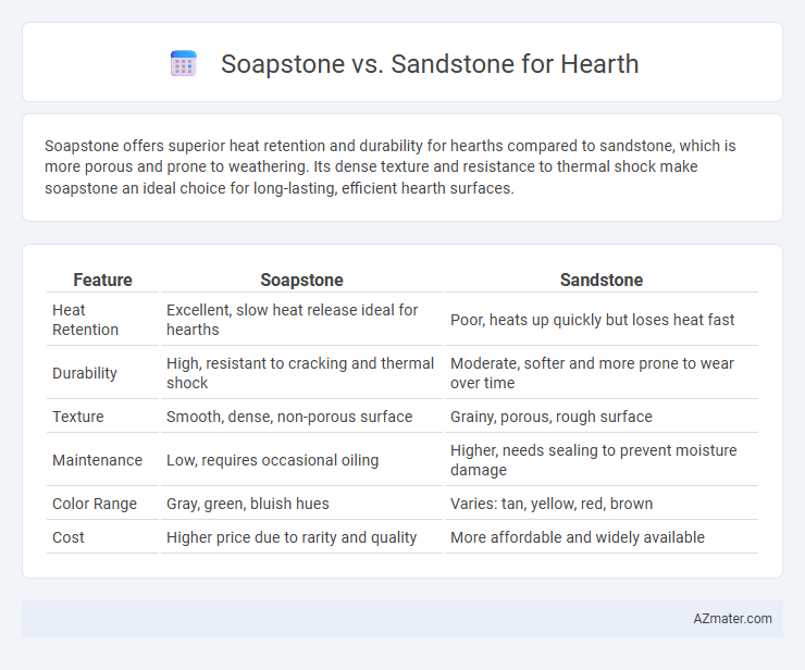Soapstone vs. Sandstone for Hearth - What is The Difference?