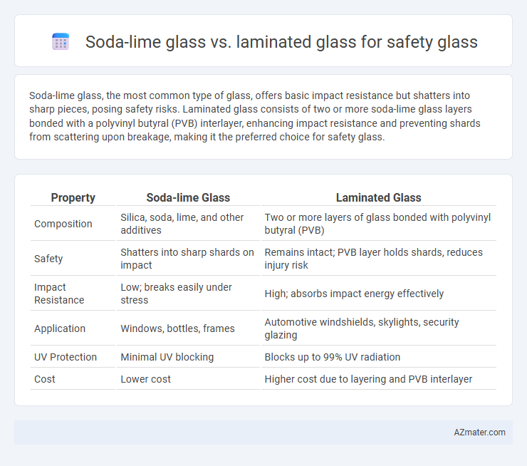 Soda-lime glass vs. laminated glass for safety glass - What is The Difference?