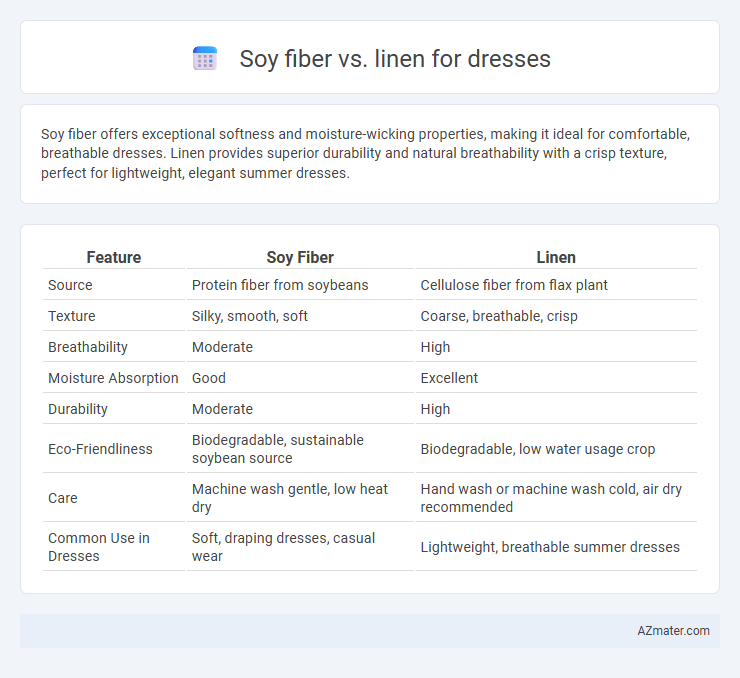 Soy fiber vs. linen for dresses - What is The Difference?