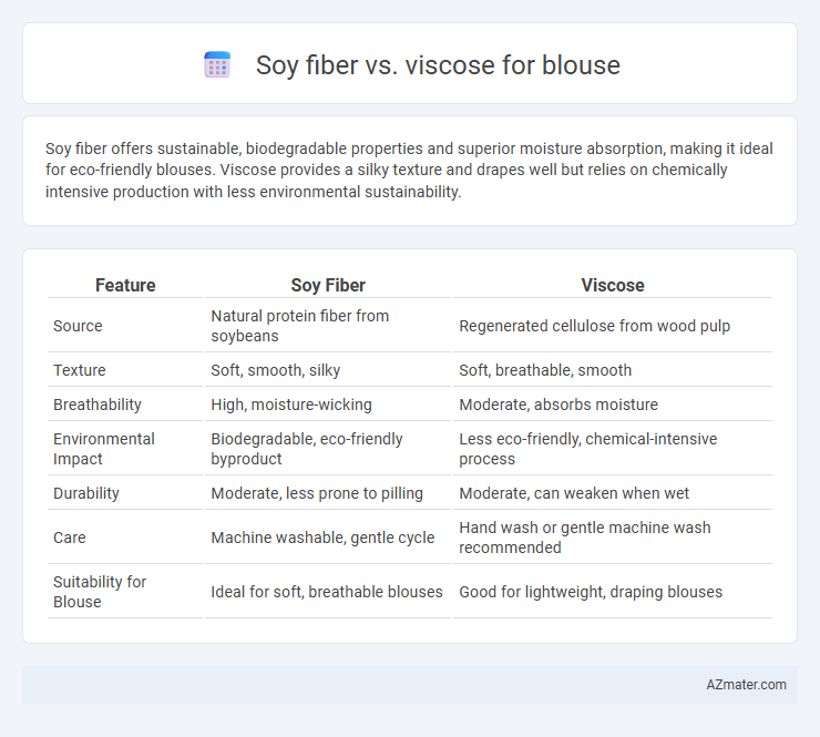 Soy fiber vs. viscose for blouse - What is The Difference?