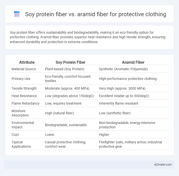 Soy protein fiber vs. aramid fiber for protective clothing - What is The Difference?