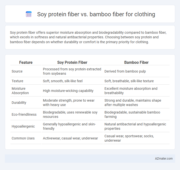 Soy protein fiber vs. bamboo fiber for clothing - What is The Difference?