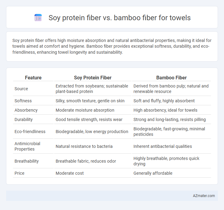 Soy protein fiber vs. bamboo fiber for towels - What is The Difference?