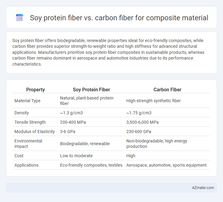Soy protein fiber vs. carbon fiber for composite material - What is The Difference?