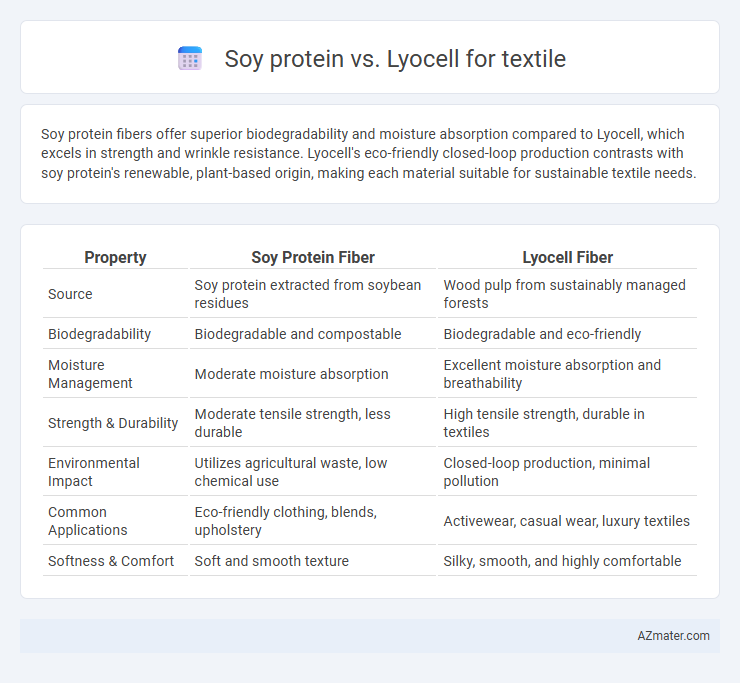 Soy protein vs. Lyocell for textile - What is The Difference?