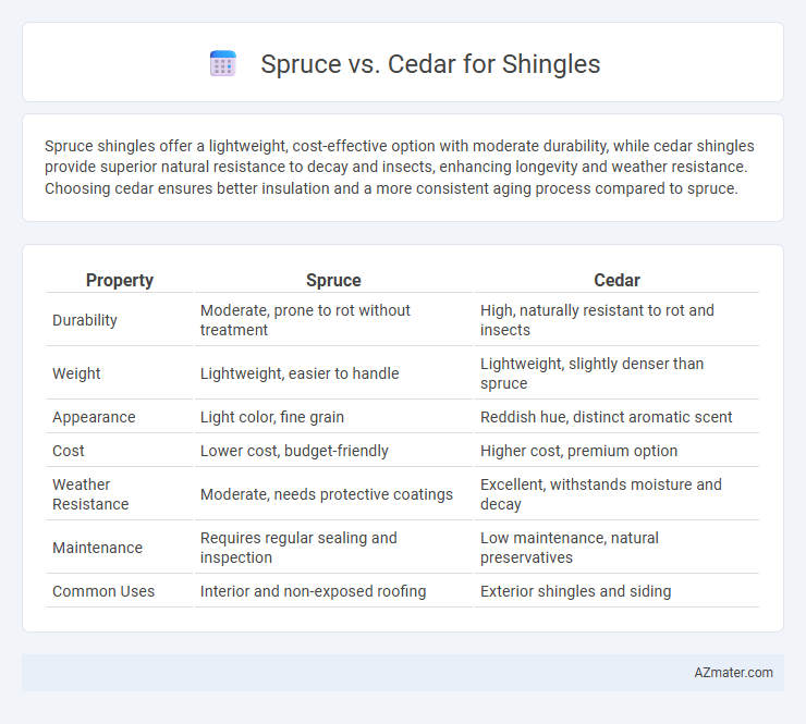 Spruce vs. Cedar for Shingles - What is The Difference?