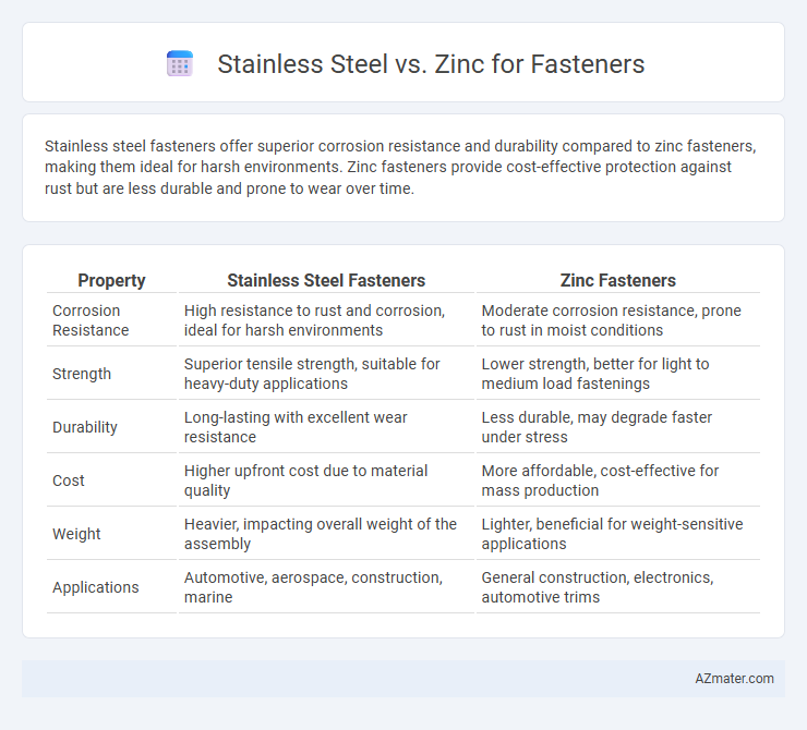 Stainless Steel vs. Zinc for Fasteners - What is The Difference?