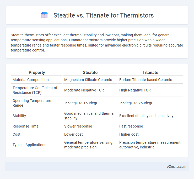 Steatite vs. Titanate for Thermistors - What is The Difference?