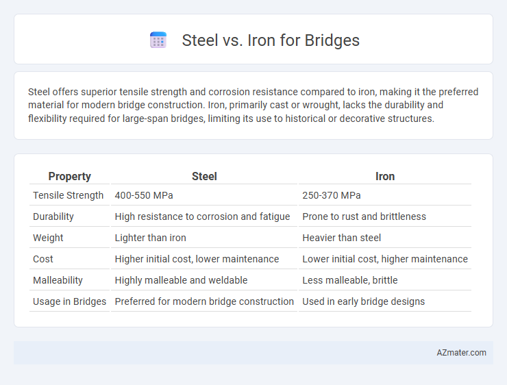 Steel vs. Iron for Bridges - What is The Difference?