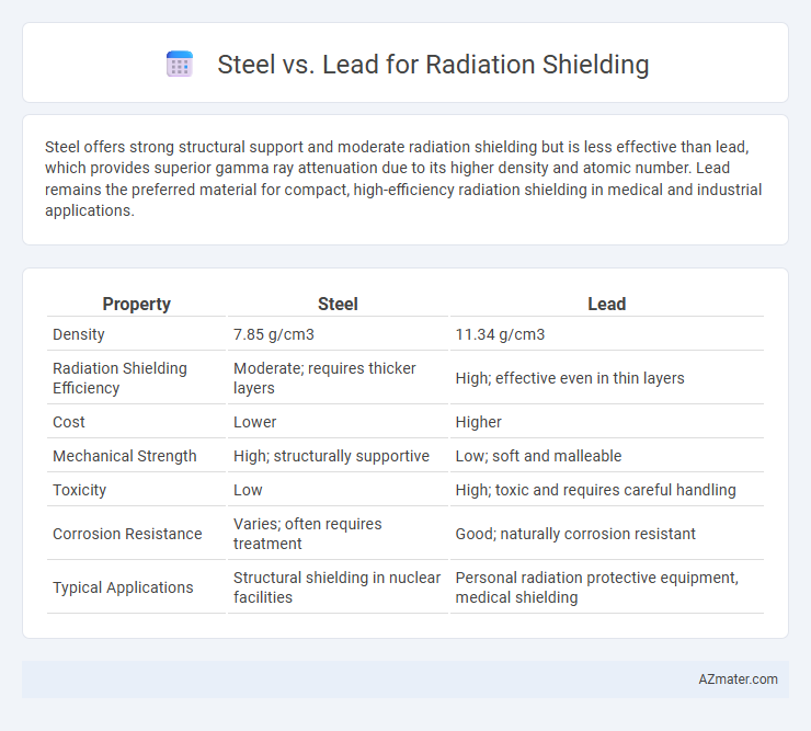 Steel vs. Lead for Radiation Shielding - What is The Difference?