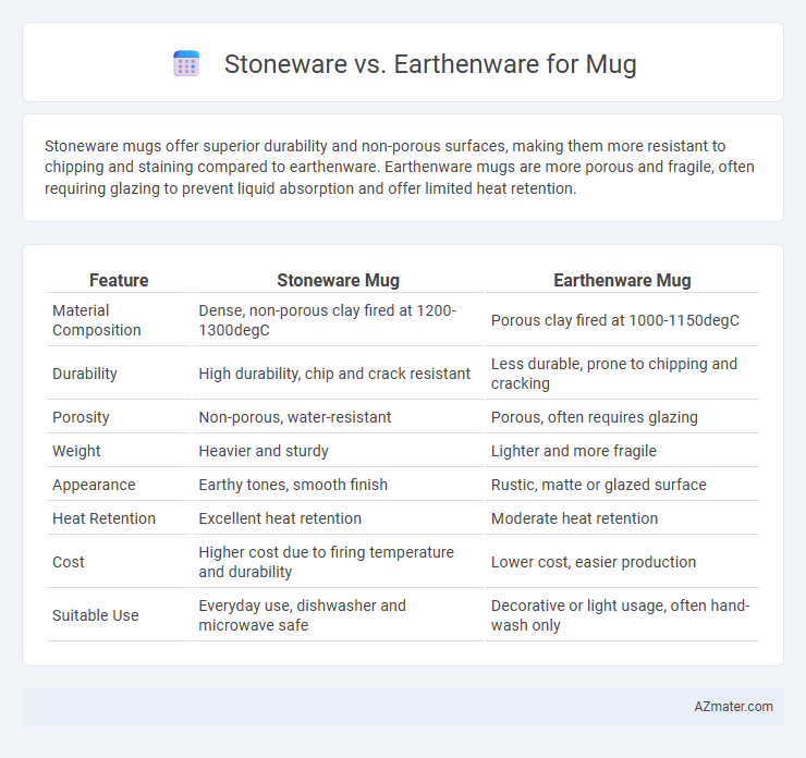 Stoneware vs. Earthenware for Mug - What is The Difference?