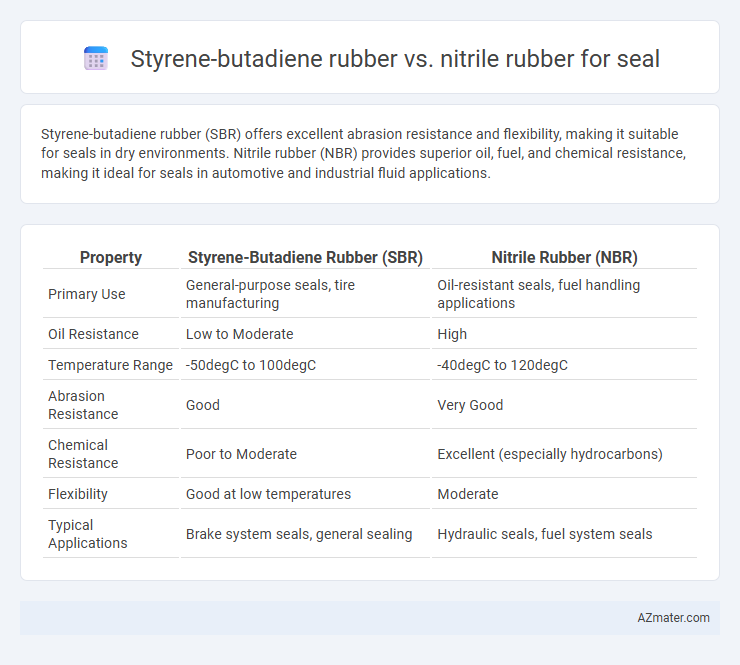 Styrene-butadiene rubber vs. nitrile rubber for seal - What is The Difference?
