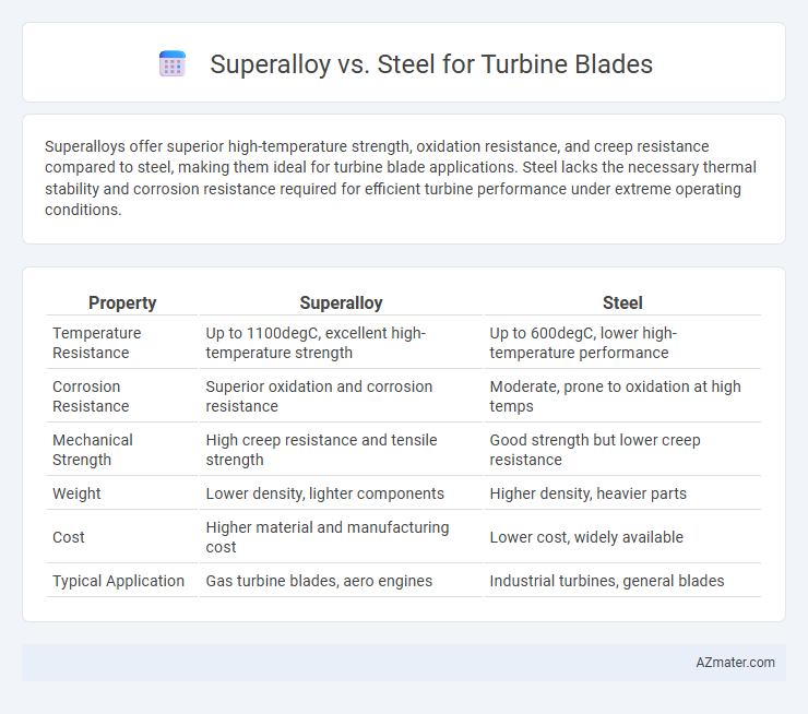 Superalloy vs. Steel for Turbine Blades - What is The Difference?