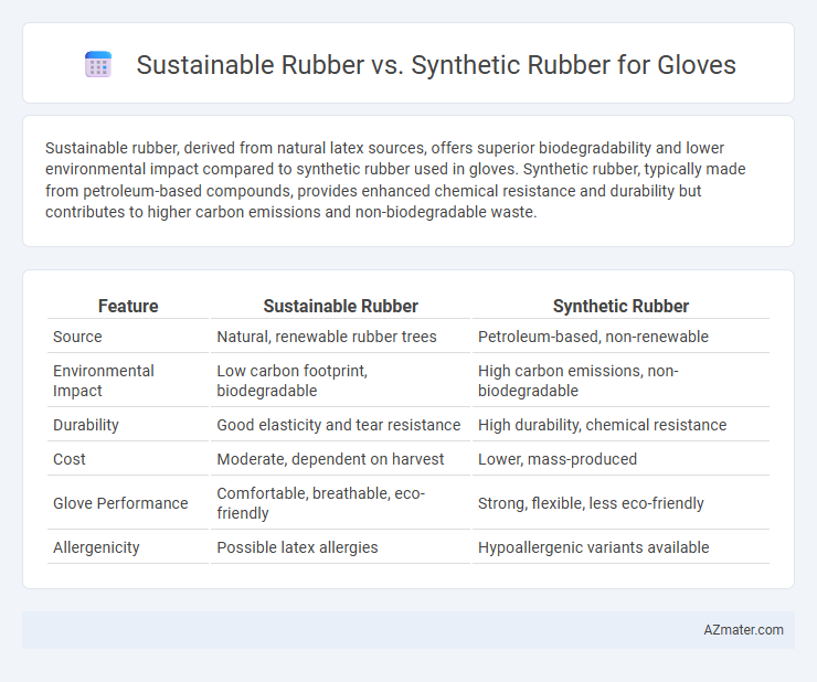 Sustainable Rubber vs. Synthetic Rubber for Gloves - What is The Difference?