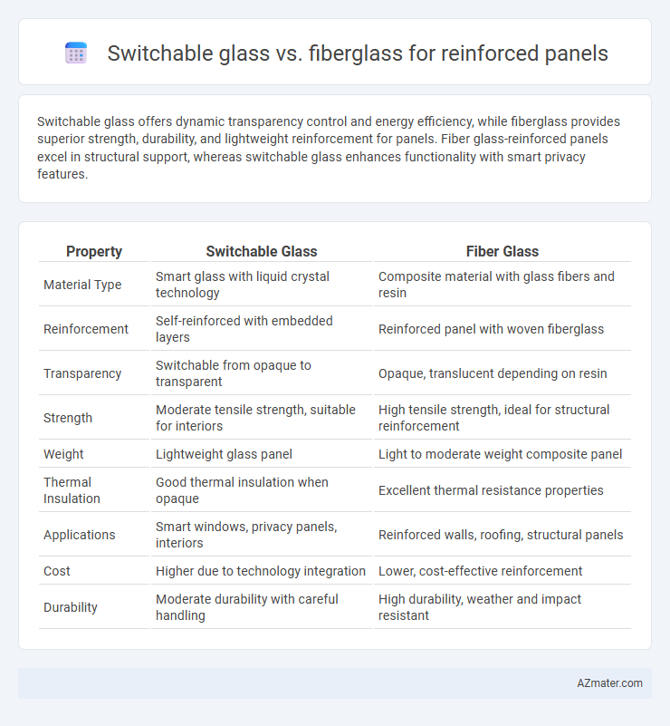 Switchable glass vs. fiberglass for reinforced panels - What is The Difference?
