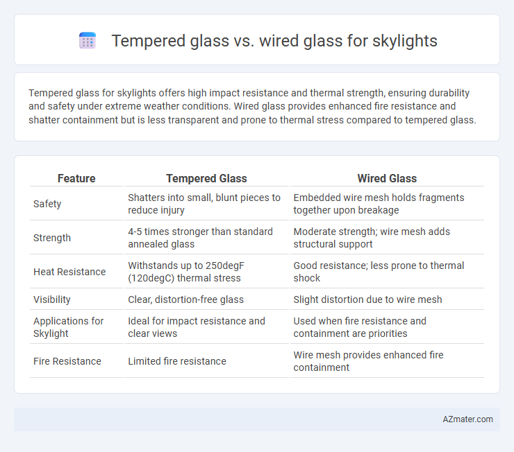 Tempered glass vs. wired glass for skylights - What is The Difference?
