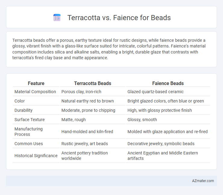 Terracotta vs. Faience for Beads - What is The Difference?