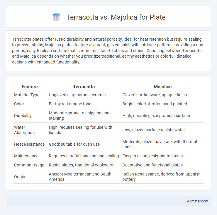 Terracotta vs. Majolica for Plate - What is The Difference?