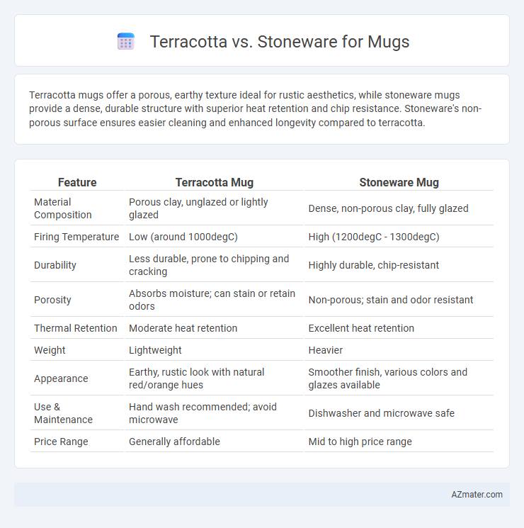 Terracotta vs. Stoneware for Mugs - What is The Difference?