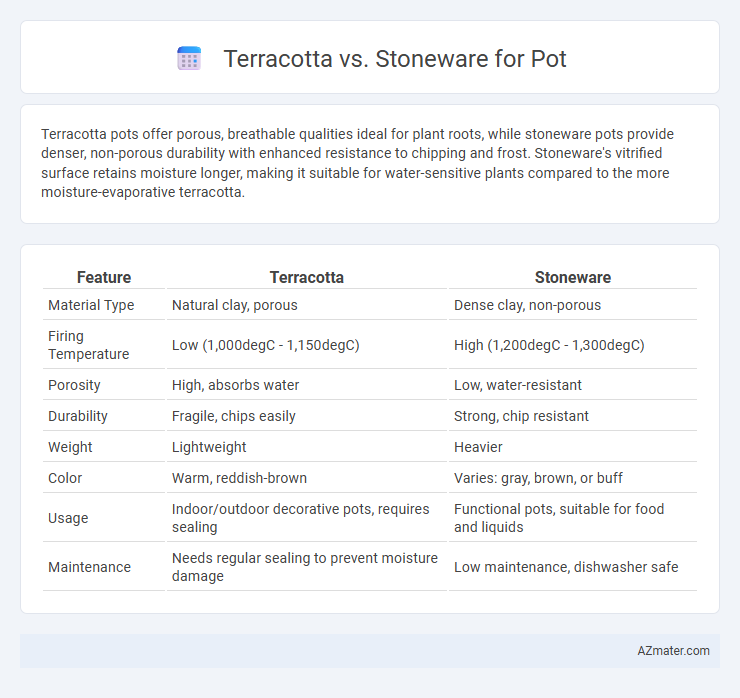 Terracotta vs. Stoneware for Pot - What is The Difference?