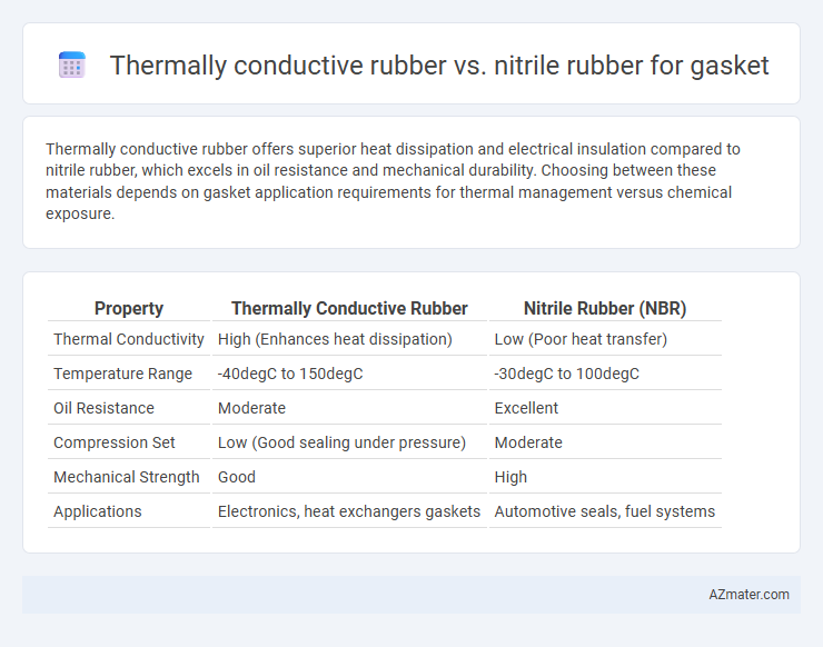 Thermally conductive rubber vs. nitrile rubber for gasket - What is The Difference?