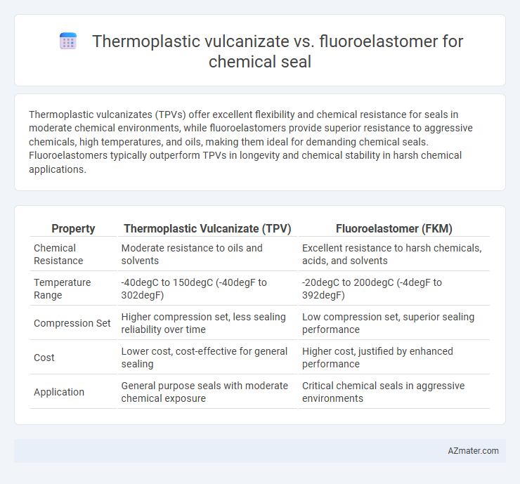 Thermoplastic vulcanizate vs. fluoroelastomer for chemical seal - What is The Difference?