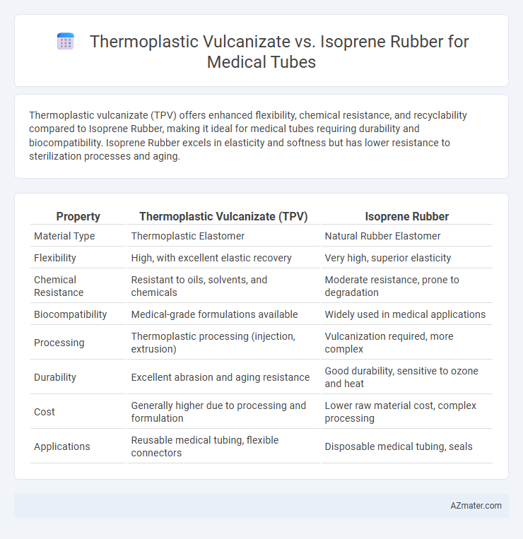 Thermoplastic Vulcanizate vs. Isoprene Rubber for Medical Tubes - What is The Difference?