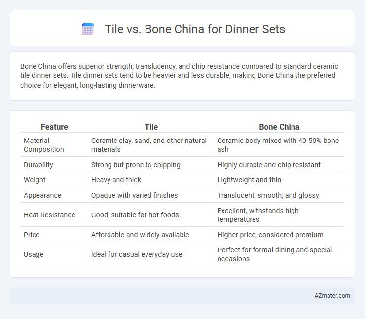 Tile vs. Bone China for Dinner Sets - What is The Difference?