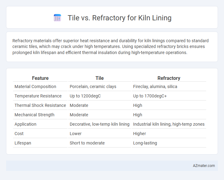 Tile vs. Refractory for Kiln Lining - What is The Difference?