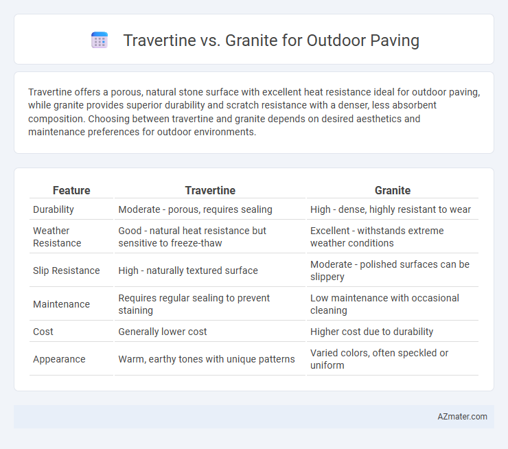 Travertine vs. Granite for Outdoor Paving - What is The Difference?