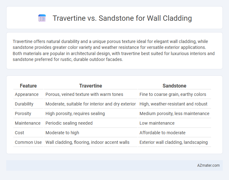 Travertine vs. Sandstone for Wall Cladding - What is The Difference?