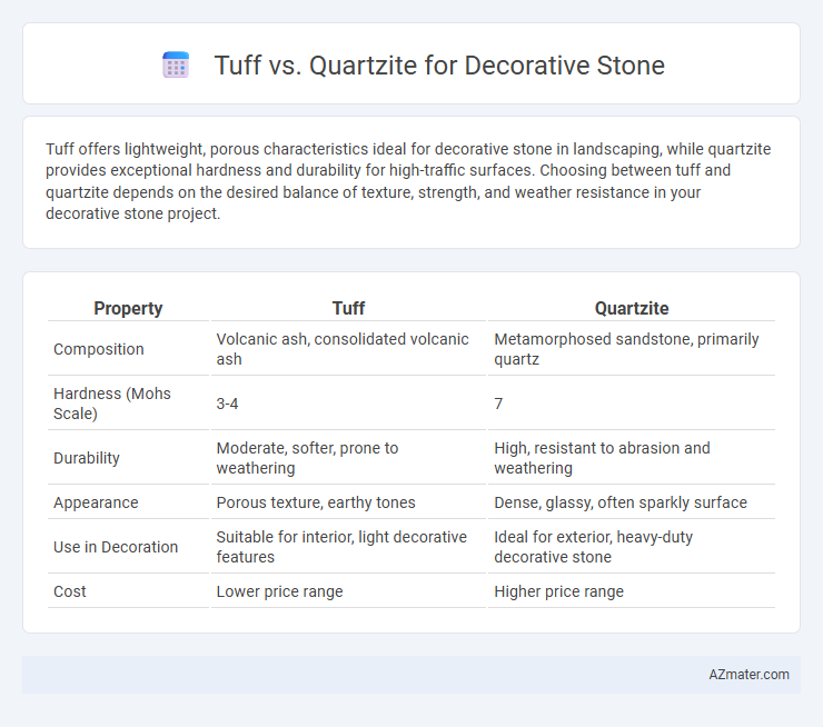 Tuff vs. Quartzite for Decorative Stone - What is The Difference?