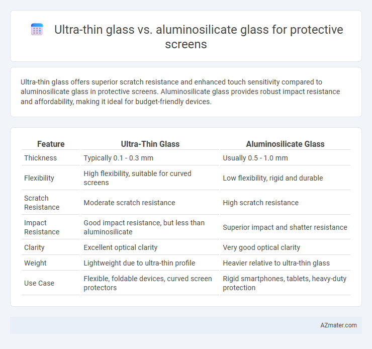 Ultra-thin glass vs. aluminosilicate glass for protective screens - What is The Difference?