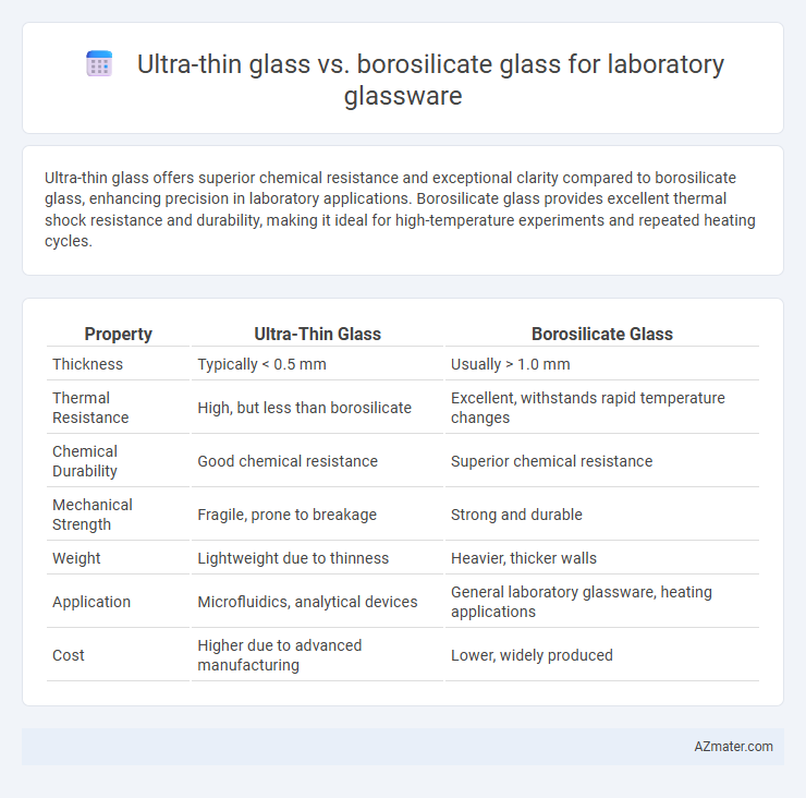Ultra-thin glass vs. borosilicate glass for laboratory glassware - What is The Difference?
