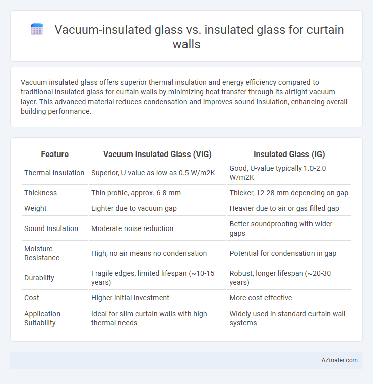 Vacuum-insulated glass vs. insulated glass for curtain walls - What is The Difference?