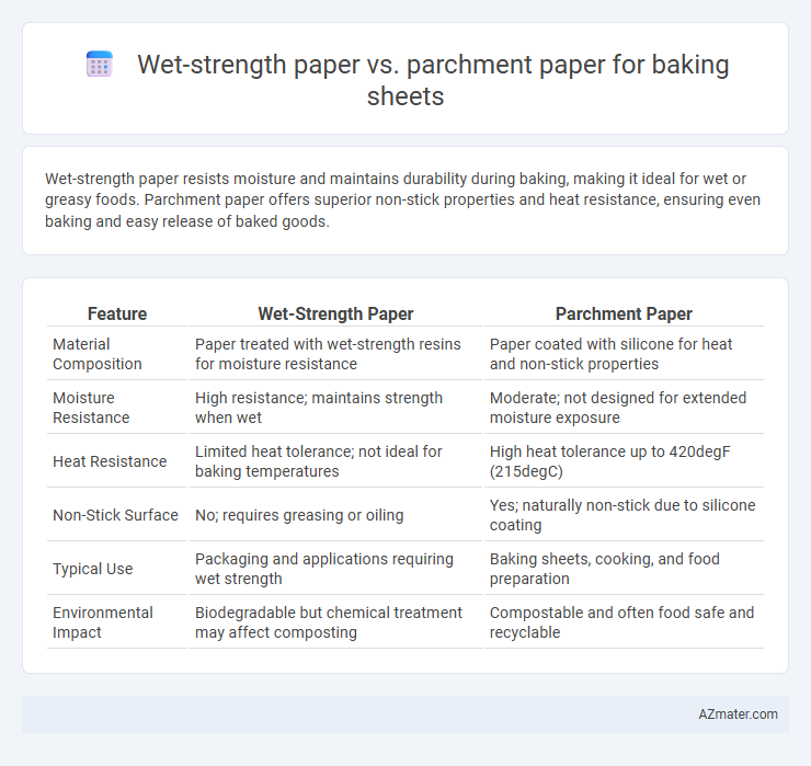 Wet-strength paper vs. parchment paper for baking sheets - What is The Difference?