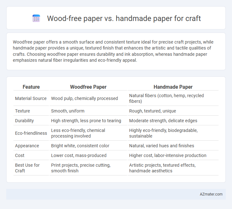 Wood-free paper vs. handmade paper for craft - What is The Difference?