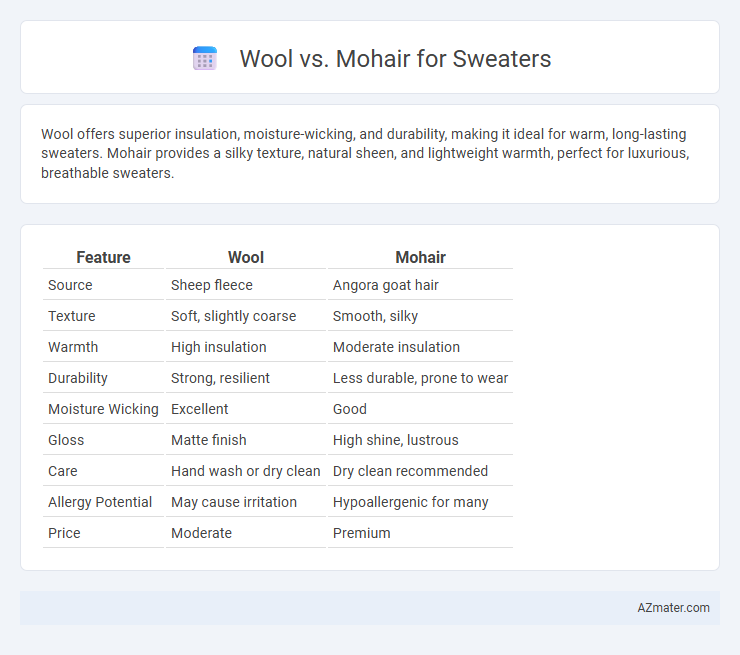 Wool vs. Mohair for Sweaters - What is The Difference?