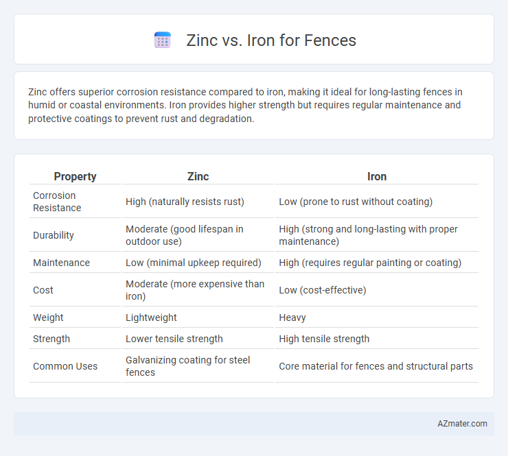 Zinc vs. Iron for Fences - What is The Difference?