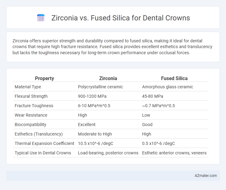 Zirconia vs. Fused Silica for Dental Crowns - What is The Difference?