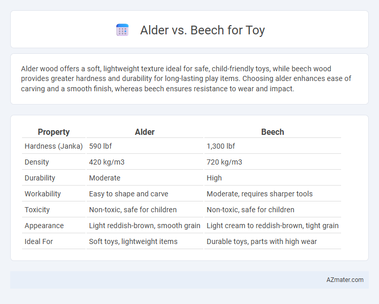 Alder vs. Beech for Toy - What is The Difference?
