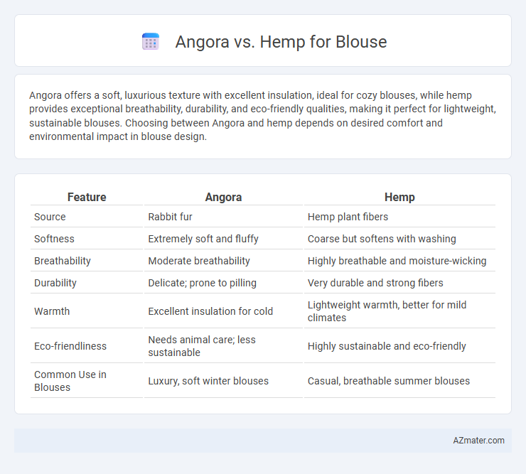Angora vs. Hemp for Blouse - What is The Difference?