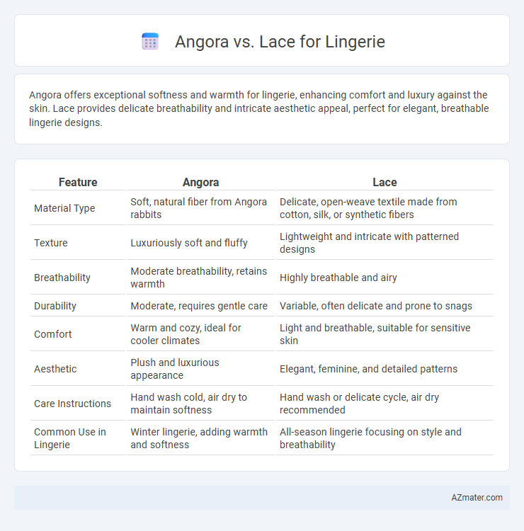 Angora vs. Lace for Lingerie - What is The Difference?
