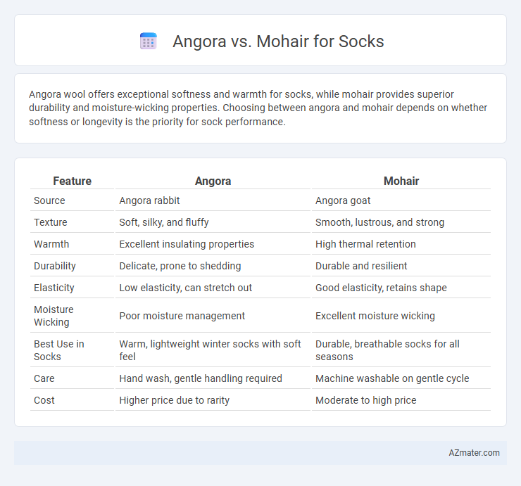 Angora vs. Mohair for Socks - What is The Difference?