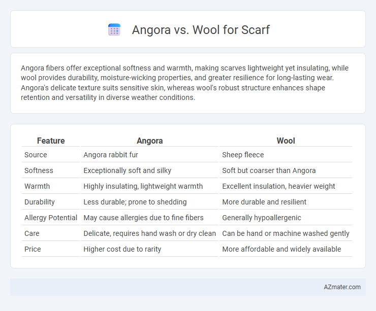 Angora vs. Wool for Scarf - What is The Difference?