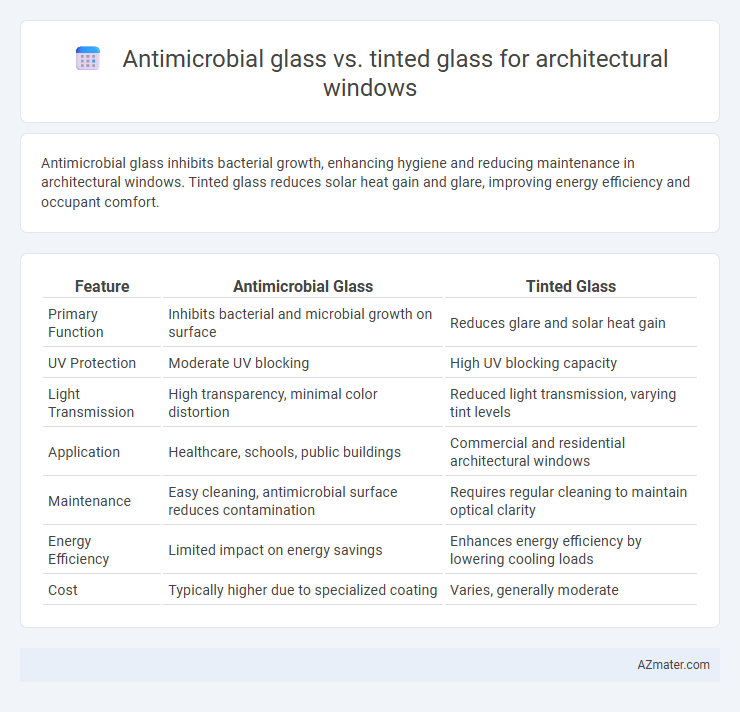 Antimicrobial glass vs. tinted glass for architectural windows - What is The Difference?