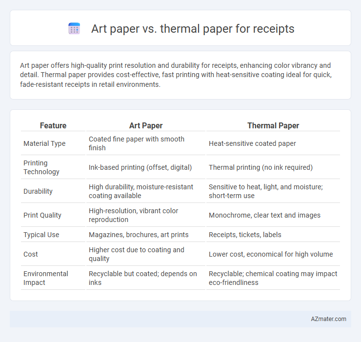 Art paper vs. thermal paper for receipts - What is The Difference?