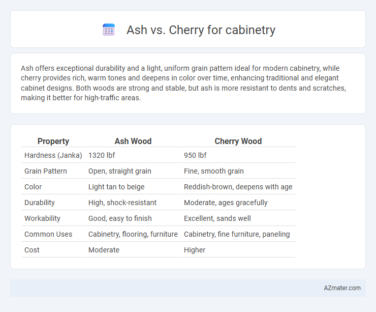 Ash vs. Cherry for cabinetry - What is The Difference?